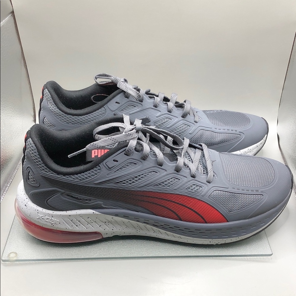 Puma Mens sz 13 X-Cell Lightspeed Athletic Sneakers 309972-02 Gray